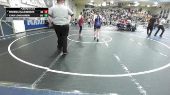 190 lbs Cons. Round 2 - Adviema Malsberger, Wilson/Long Beach vs Ilyah Lowenstein, University