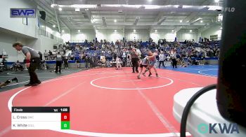 90 lbs Final - Layten Cross, Brushy Wrestling Club vs Kannon White, Collinsville Cardinal Youth Wrestling