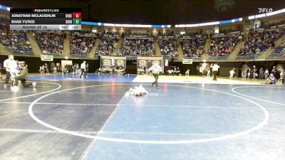 50 lbs Round Of 16 - Jonathan McLaughlin, Rose Tree Media vs Evan Yutko, Shenandoah Valley