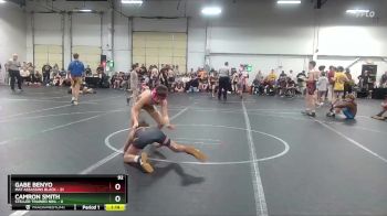 92 lbs Round 3 (4 Team) - Gabe Benyo, Mat Assassins Black vs Camron Smith, Steller Trained Nihl