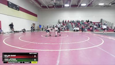 106 lbs Cons. Round 3 - Rylan Shaw, STALEY vs Max Layman, LAFAYETTE-Wildwood