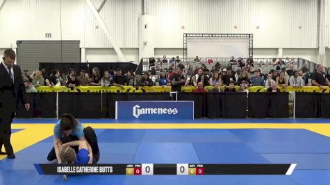 Emily Mae Wooten vs Isabelle Catherine Butts 2025 World IBJJF Jiu-Jitsu No-Gi Championship
