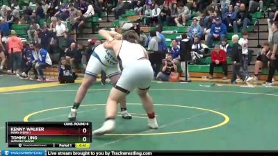 285 lbs Cons. Round 6 - Tommy Ling, ANTHONY WAYNE vs Kenny Walker, Perry (Perry)