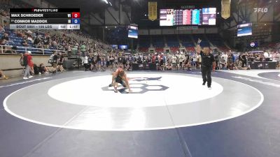 106 lbs Champ. Rd Of 64 - Max Schroeder, WI vs Connor Maddox, IN