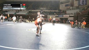 120 lbs Consi Of 4 - CJ Williams, Mauldin vs Luke Hudson, Clover