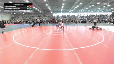 138 lbs Round Of 64 - Caden Marler, WY vs Nicholas Chenard, ME