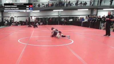 100 lbs Round Of 32 - Hannah Eggert, Niskayuna-schenectady vs Cecilia Popolizio, Shenendehowa