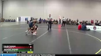 125 lbs 2nd Wrestleback (16 Team) - Caleb Thomas, Campbellsville vs Anthony Hughes, Marian University (IN)