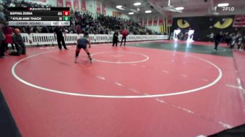 100 lbs Champ. Round 1 - Sophia Zubia, Ayala vs Kylie-ann Thach, Eleanor Roosevelt