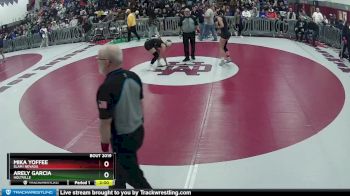 125 lbs Semifinal - Mika Yoffee, SLAM! NEVADA vs Arely Garcia, Holtville