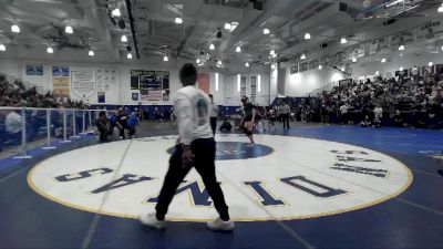 145 lbs Champ. Round 2 - Tobi Molomo, El Modena vs Josephine Rettich, Aliso Niguel