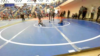 100-105 lbs Rr Rnd 1 - Jace Garrison, Verdigris Youth Wrestling vs Brooks Williams, Tulsa Blue T Panthers