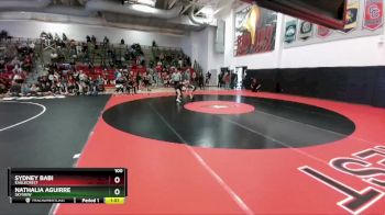 100 lbs Quarterfinal - Nathalia Aguirre, Skyview vs Sydney Babi, Eaglecrest