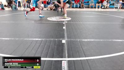 129 lbs Round 3 - Rylan Macdonald, C2X vs Hunter Ross, KC Elite Training Center