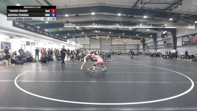 61 kg Cons. Semis - Marie Sharp, Blair Academy vs Sophia Fodera, Poway Wrestling