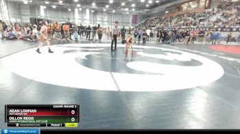 83 lbs Champ. Round 2 - Dillon Regis, Askeo International Mat Club vs Adan Lohman, Mat Demon WC