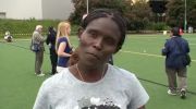 Sally Kipyego a day after the 14:39 5000 at Pre Classic 2011