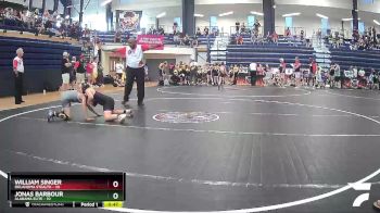 80 lbs Quarterfinals (8 Team) - William Singer, Oklahoma Stealth vs Jonas Barbour, Alabama Elite