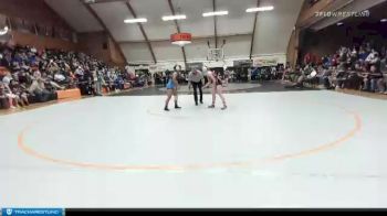 130 lbs Semifinal - Arianna Brown, Tillamook vs Alice Rickett, Hillsboro