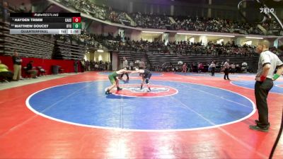 120-4A Quarterfinal - Hayden Trimm, Cass vs Matthew Doucet, Blessed Trinity Catholic
