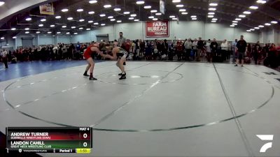 126 lbs Champ. Round 2 - Andrew Turner, Guerrilla Wrestling (GWA) vs Landon Cahill, Great Neck Wrestling Club