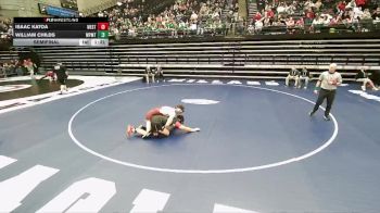 5A 165 lbs Semifinal - William Childs, Maple Mountain vs Isaac Katoa, West