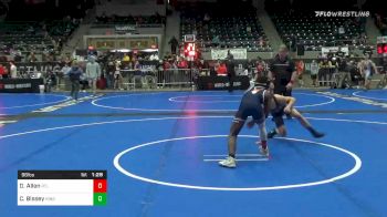 96 lbs Semifinal - Donavon Allen, RTL Trained vs Carson Bissey, King Select