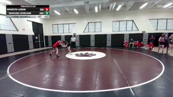 110 lbs Cons. Round 5 - Shaylee Loveland, Campbell County vs Shaelyn Larkin, Evanston