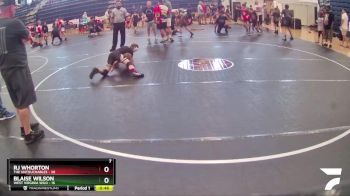 90 lbs Round 5 (8 Team) - Blaise Wilson, West Virginia Wild vs RJ Whorton, The Untouchables