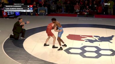 144 lbs 1st Place Match - Maksym Chubenko, OH vs Luis Alberto-Desilva, PA