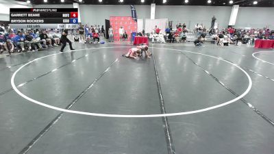 132 lbs Garrett Beane, Team Missouri vs Bryson Rockers, Team Kansas Gold