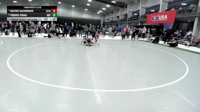 120 lbs Champ. Rd Of 16 - Pedro Pena, Arizona vs Jacob Saunders, Xtreme Training