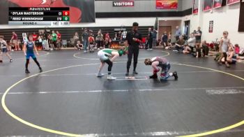 115 lbs Round 4 - Dylan Masterson, Carolina Reapers vs Reed Winningham, Summerville Takedown