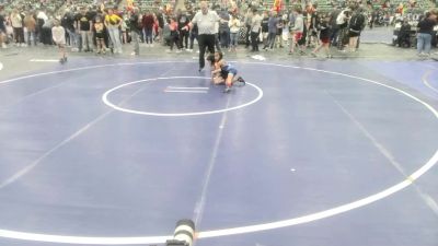 49 lbs Consi Of 4 - Jaquan Thomas, Corning PAL vs Frank Swickard, Gold Rush Wrestling