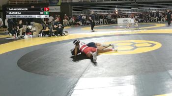 138 lbs 3rd Place - Sarah Spencer, St. Paul's School vs Leanne La, Choate Rosemary Hall