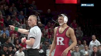 157lbs: John Van Brill (Rutgers) vs Kennedy Monday (North Carolina)