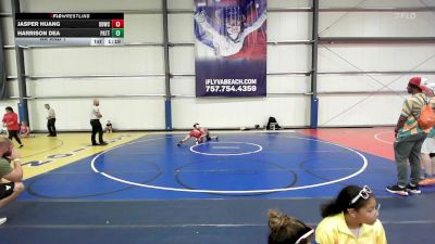 132 lbs Rr Rnd 1 - Jasper Huang, OBWC Blue vs Harrison Dea, Patton Trained Blue