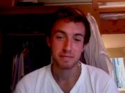 Chris Derrick of Stanford talks before NCAA Championships 2011