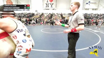 150 lbs Champ. Round 2 - Landon Dalaker, Club Not Listed vs Giancarlo Costanzo, ROC Wrestling Club