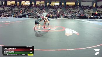 105 lbs Semifinal - Layla Lagunas, Manchester Valley vs Jada Chaves, Arundel