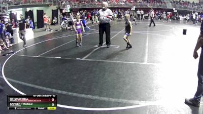 62 lbs Champ. Round 2 - Kamden Trujillo, GI Grapplers vs Otto Correll, Midwest Destroyers Wrestling Club