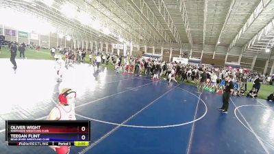 92 lbs 3rd Place Match - Oliver Wight, Northside Wrestling Club vs Teegan Flint, Bear River Wrestling Club