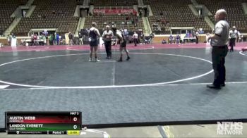 5A 190 lbs Semifinal - Landon Everett, Gulf Shores vs Austin Webb, Elberta HS