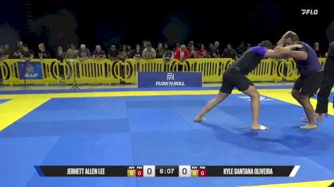 Kyle Santana Oliveira vs Jerhett Allen Lee 2025 Pan IBJJF Jiu-Jitsu No-Gi Championship