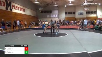 138 lbs Consi Of 8 #2 - Benjamin Lance, Nc vs Toby Foster, Sc