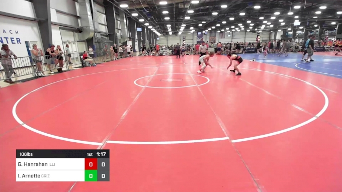 106 lbs Rr Rnd 3 - Gavin Hanrahan, Illinois Cornstars Silver vs Ian ...