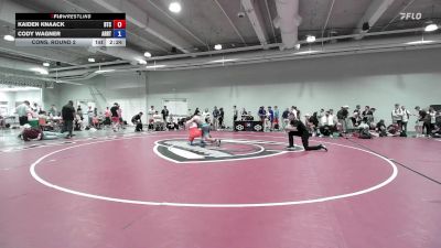 74 lbs Cons. Round 2 - Kaiden Knaack, Burg Training Center vs Cody Wagner, AR RTC