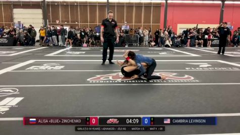 Alisa «Blue» Zinchenko vs Cambria Levinson 2026 ADCC Portland Open