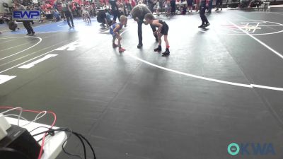 49 lbs Consi Of 4 - Jax Miller, HURRICANE WRESTLING ACADEMY vs Rhett Woolman, Tiger Trained Wrestling