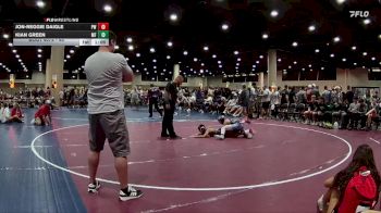 95 lbs 3rd Place Match - Jon-Reggie Daigle, Predator Wrestling vs Kian Green, Morris Fitness